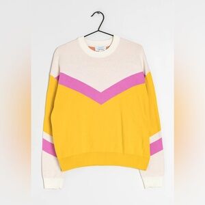 & Other Stories Chevron Stripe Sweater